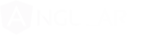 White logo for Angular