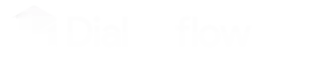 White logo for Dialog Flow
