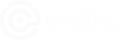 White logo for Enlitic