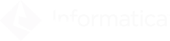 White logo for Informatica