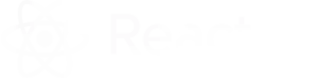 White logo for React