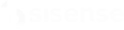 White logo for Sisense