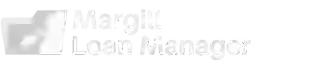 White logo for Margill Loan Manger